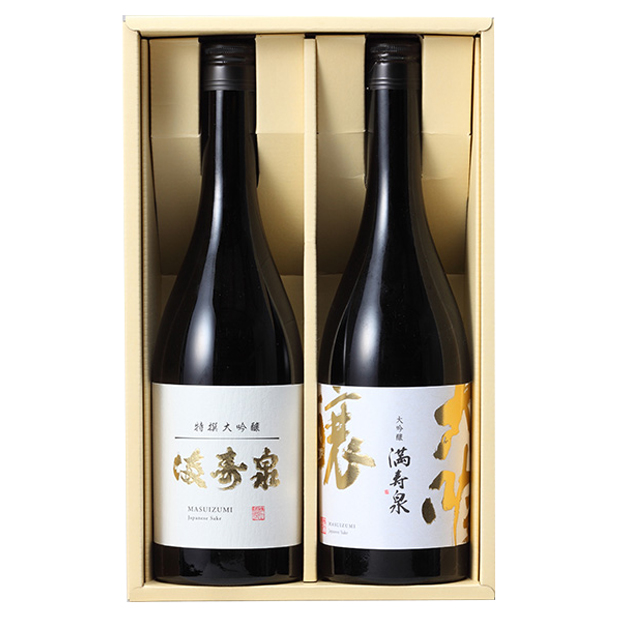 桝田酒造　満寿泉(ますいずみ)大吟醸・特撰大吟醸セット(送料込み)
