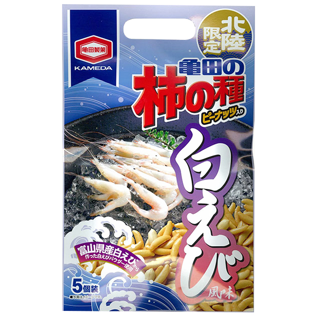 亀田の柿の種　白えび風味110g