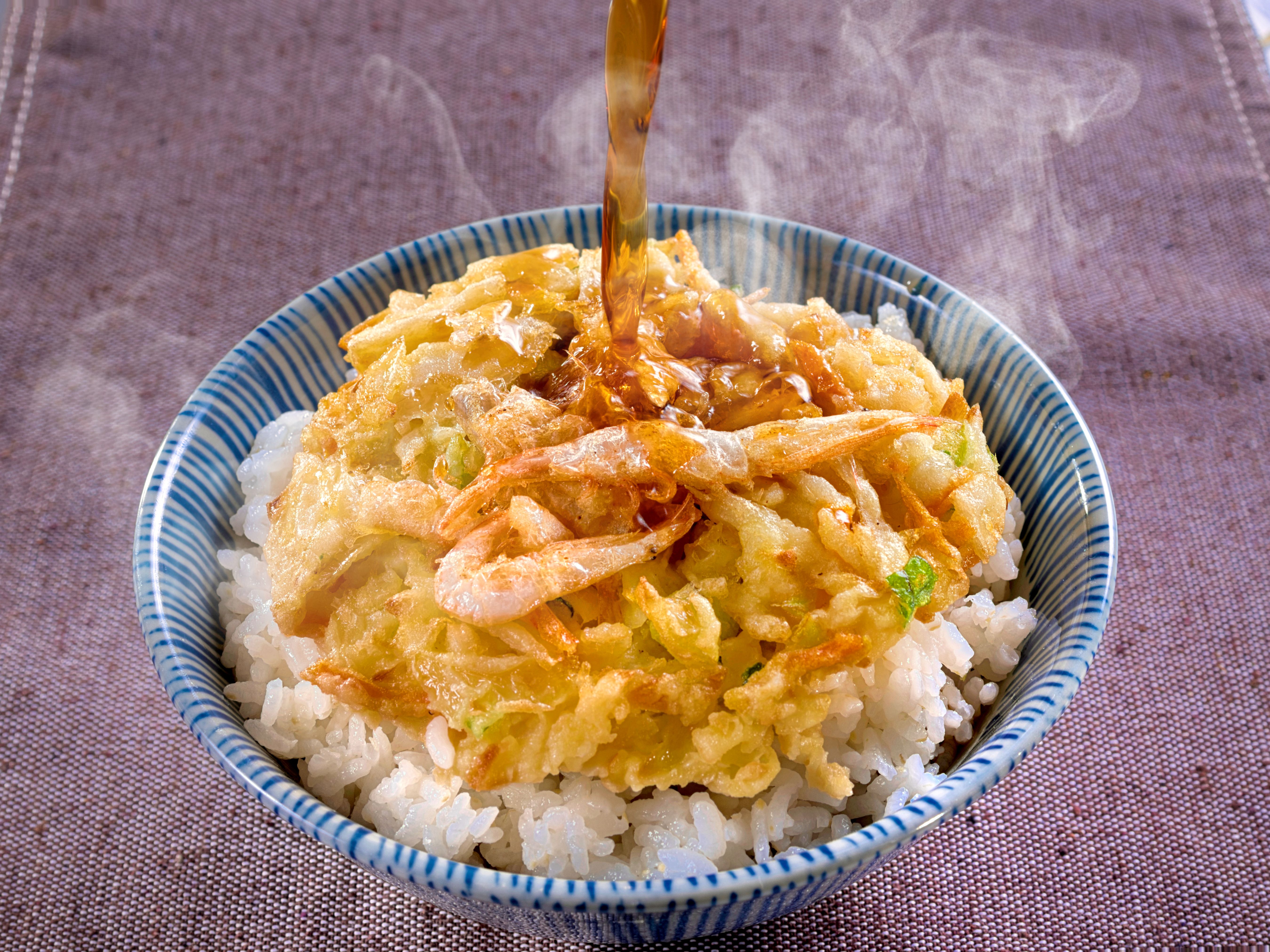 なかしま「白えびかき揚げ丼セット」(送料込み)